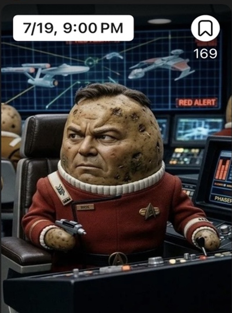 Potato commander show artwork